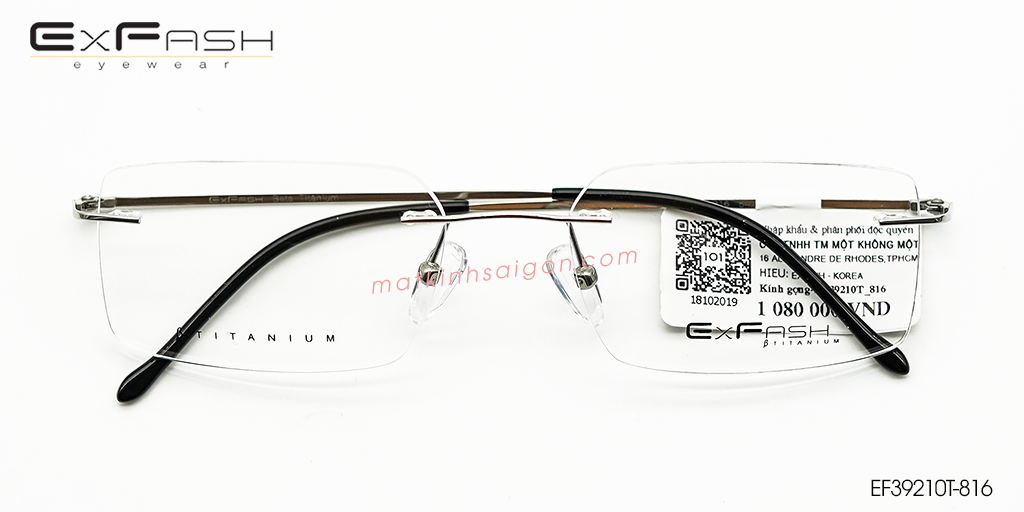 Gọng Kính B-Titanium Exfash EF39211T-816 - Hover