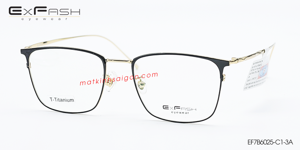 Gọng Kính B-Titanium Exfash EF7B6025-C1-3A