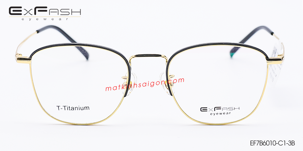 Gọng Kính B-Titanium Exfash EF7B6010-C1-3B - Hình 3