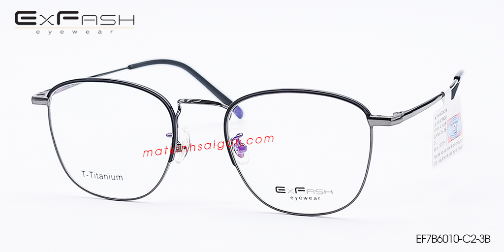Gọng Kính B-Titanium Exfash EF7B6010-C2-3B