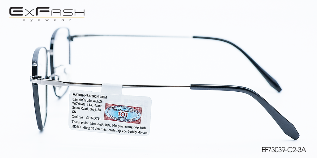 Gọng Kính B-Titanium Exfash EF73039-C2-3A - Hình 5