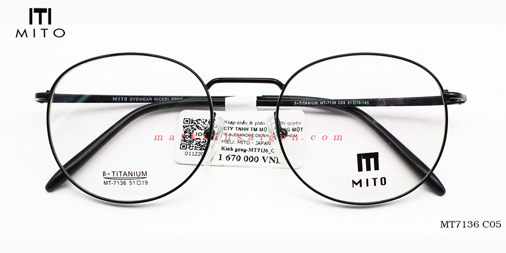 Gọng Kính MITO MT7136C05 - Hover