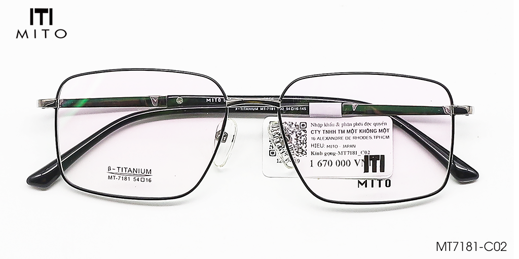 Gọng Kính MITO MT7181-C02 - Hover