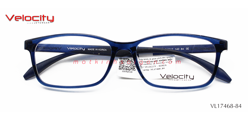 GỌNG KÍNH NHỰA VELOCITY VL17468-84 - Hover
