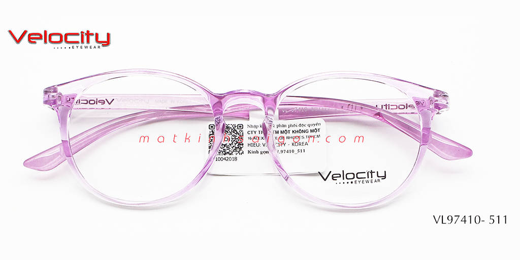 GỌNG KÍNH NHỰA VELOCITY VL97410- 511 - Hover