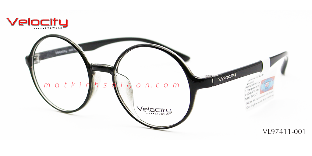 GỌNG KÍNH NHỰA VELOCITY VL97411- 001