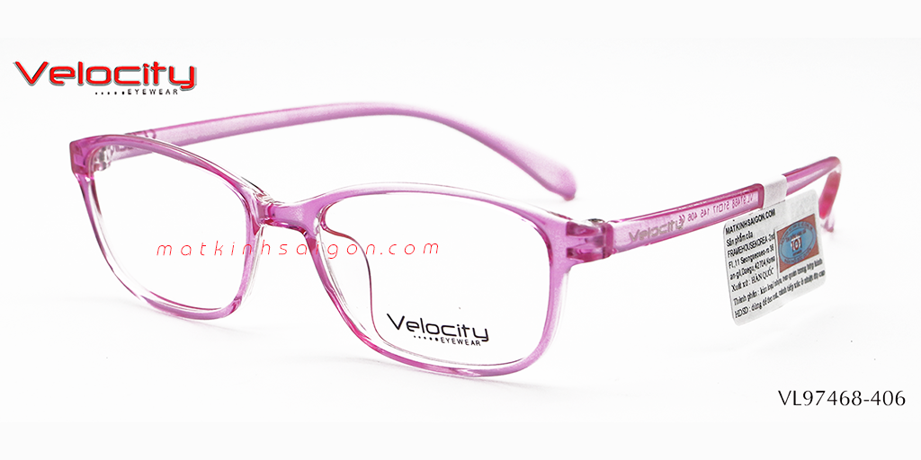 GỌNG KÍNH NHỰA NỮ VELOCITY VL97468-406