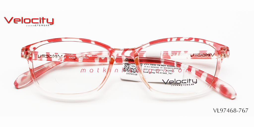GỌNG KÍNH NHỰA NỮ VELOCITY VL97468-767 - Hover