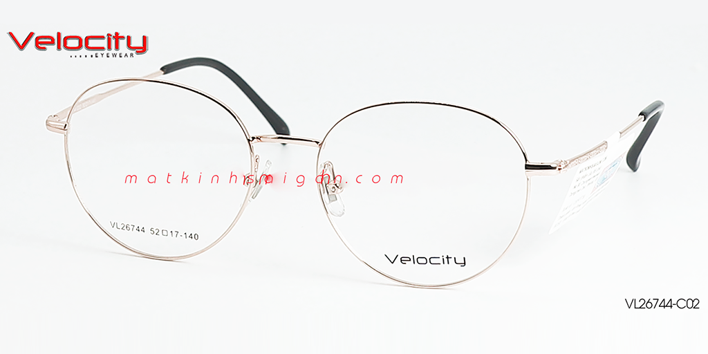 GỌNG KÍNH HỢP KIM VELOCITY VL26744-C02