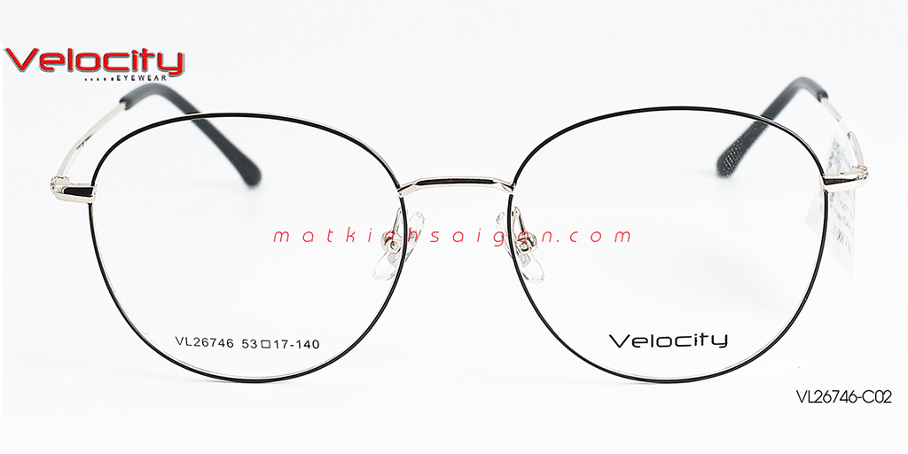 GỌNG KÍNH HỢP KIM VELOCITY VL26746-C02 - Hình 3