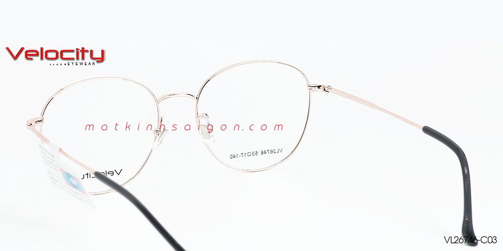 GỌNG KÍNH HỢP KIM VELOCITY VL26746-C03 - Hình 4