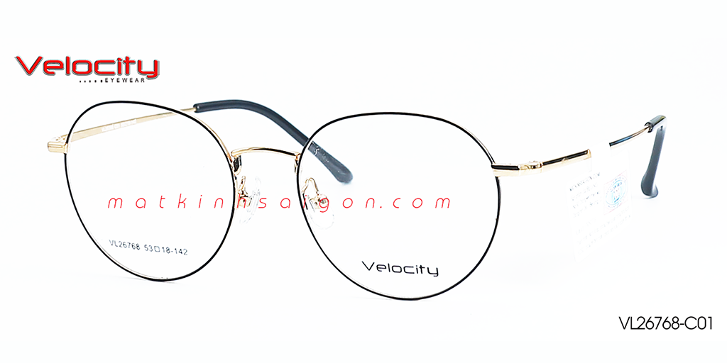 GỌNG KÍNH HỢP KIM VELOCITY VL26768-C01