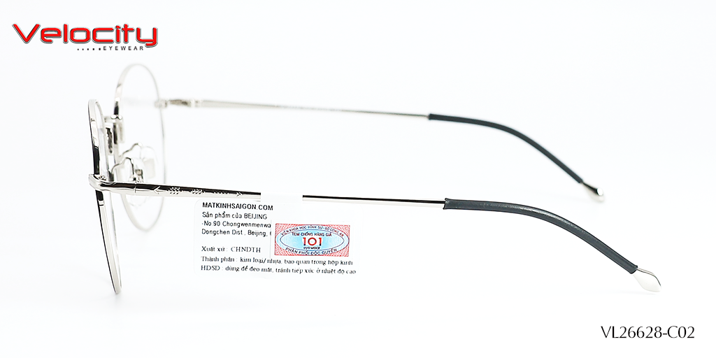 GỌNG KÍNH HỢP KIM VELOCITY VL26628-C02 - Hình 5