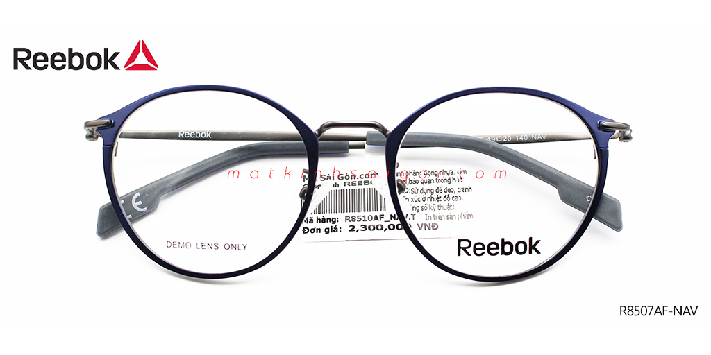 Gọng Kính Nữ Nhựa Hợp Kim Reebok R8510AF-NAV - Hover