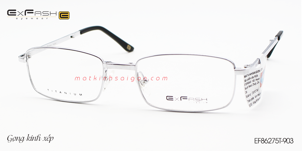 Gọng Kính Xếp Exfash EF86275T 903 - Hình 3