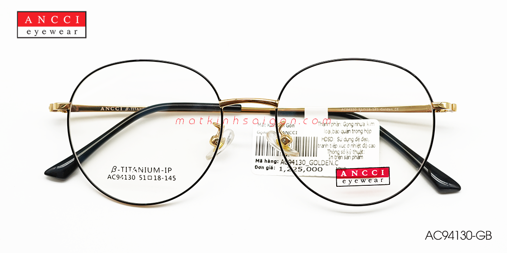 Gọng Kính B-Titanium AC94130 GB - Hover