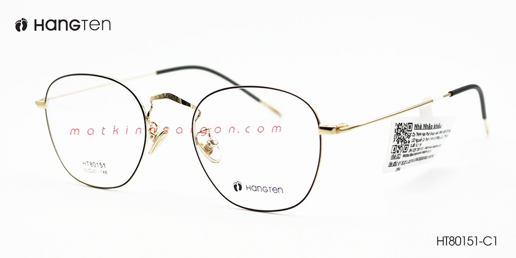 Gọng Kính Hợp Kim HangTen HT80151 C1