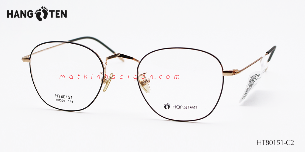 Gọng Kính Hợp Kim HangTen HT80151 C2