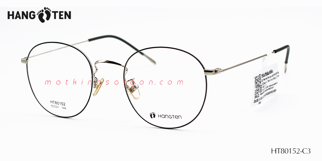 Gọng Kính Hợp Kim HangTen HT80152 C3