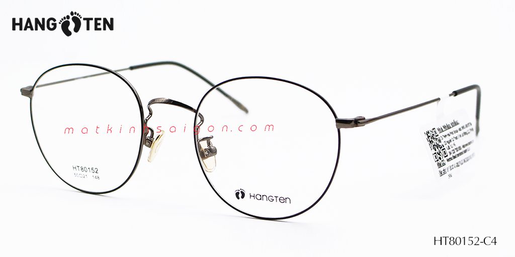 Gọng Kính Hợp Kim HangTen HT80152 C4