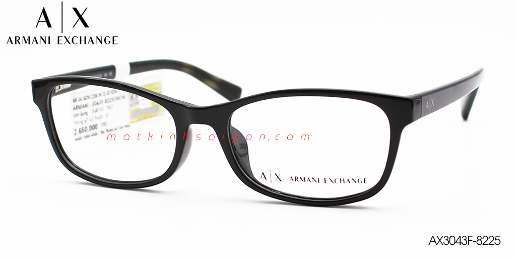 Gọng Kính Nhựa TR90 Armani Exchange AX3043F-8225