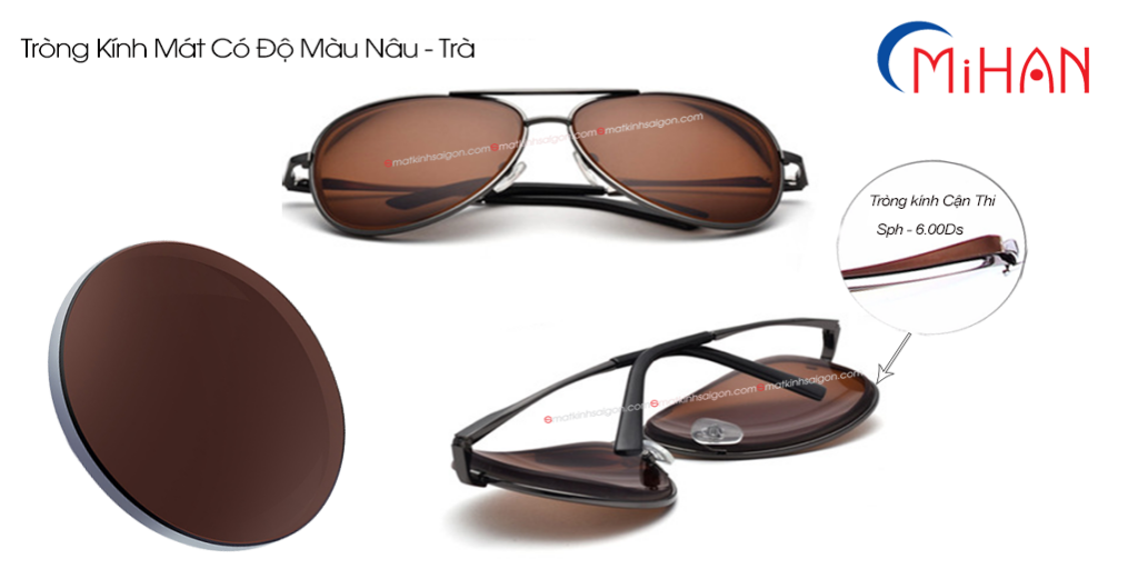 Tròng Kính Mát Có Độ MIHAN ECO 1.56 - Hình 3