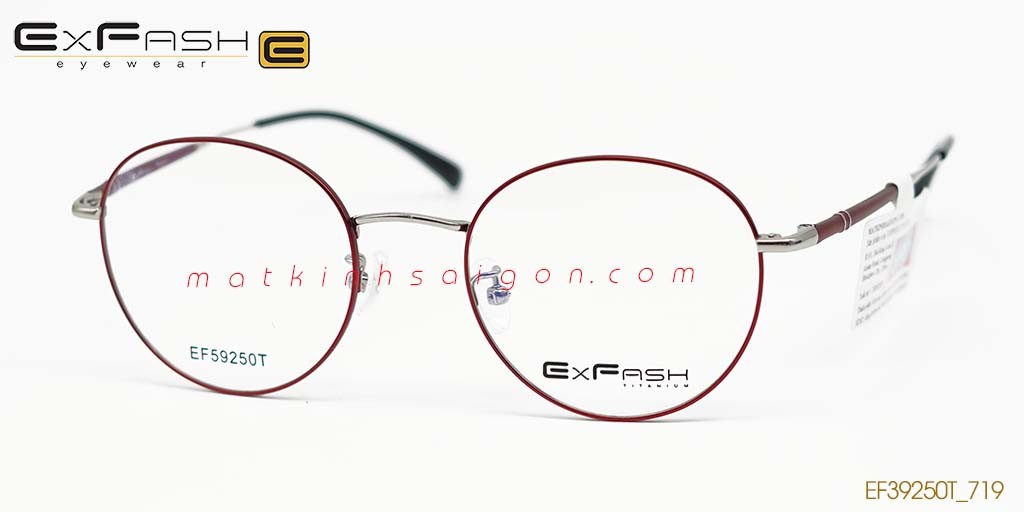 GỌNG KÍNH HỢP KIM EXFASH EF59250T_719