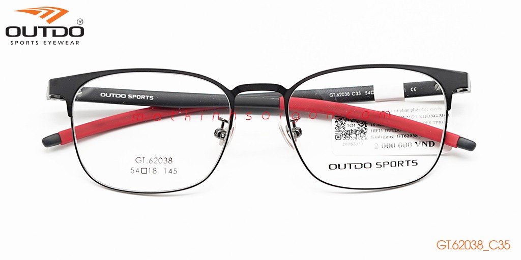 GỌNG KÍNH HỢP KIM OUTDO GT.62038_C35 - Hover