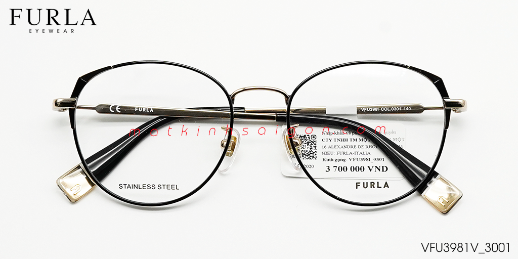 GỌNG KÍNH FURLA VFU3981V 3001 - Hover