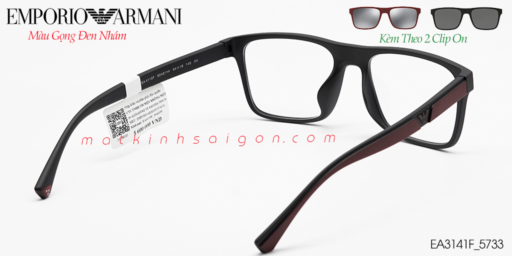 GỌNG KÍNH CLIP_ON  EMPORIO ARMANI EA4115F 5042 - Hình 4