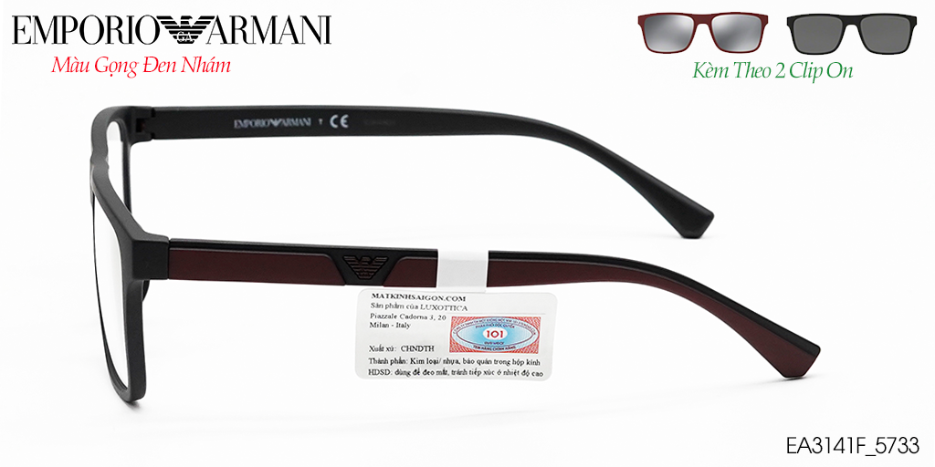 GỌNG KÍNH CLIP_ON  EMPORIO ARMANI EA4115F 5042 - Hình 5
