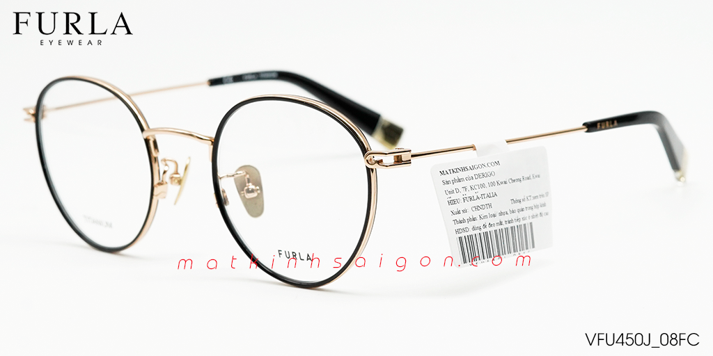 GỌNG KÍNH FURLA VFU450J 08FC - Hình 6