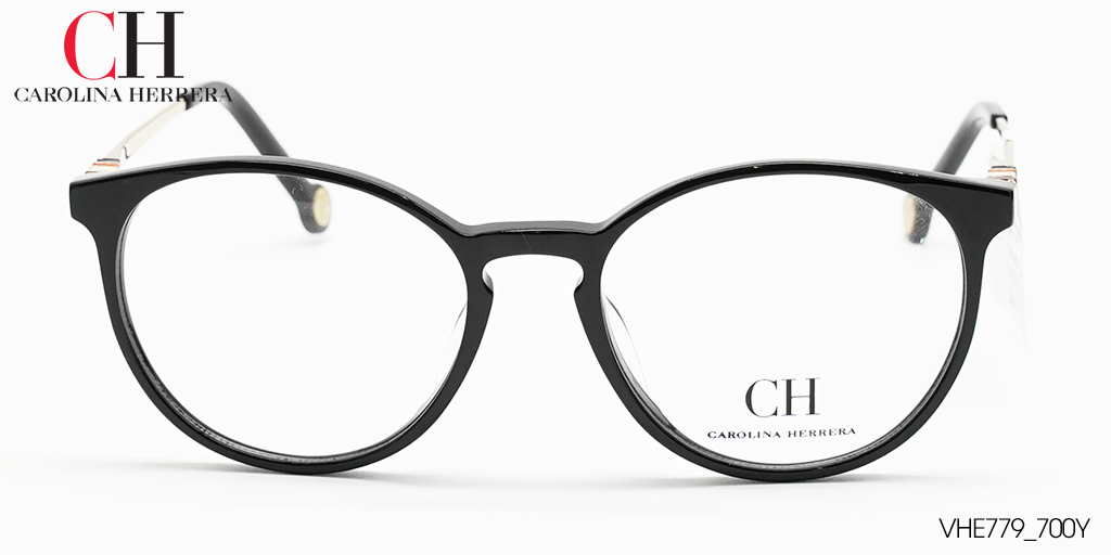 GỌNG KÍNH NHỰA HỢP KIM CAROLINA HERRERA VHE779 700Y - Hình 3
