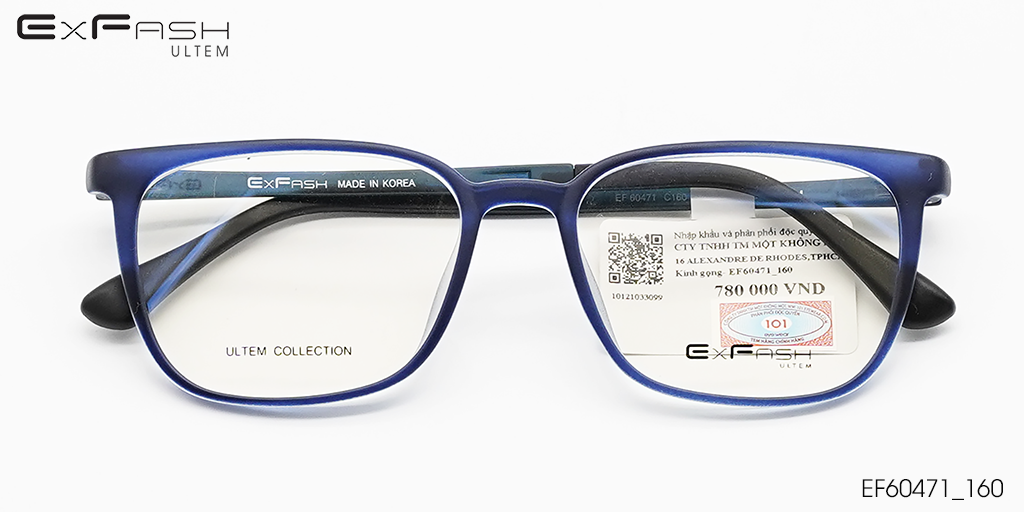 GỌNG KÍNH NHỰA ULTEM EXFASH EF60471_160 - Hover