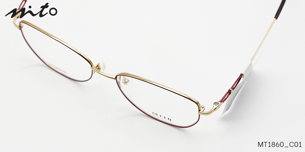 Gọng Kính Nữ Mito B-Titanium MT1860_C01 - Hình 6