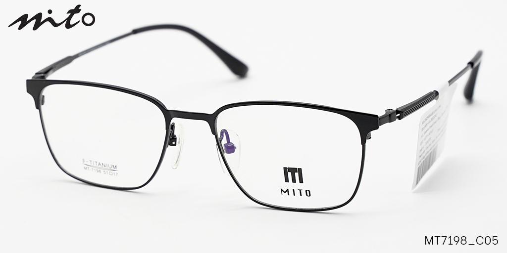 Gọng Kính Nam Mito B-Titanium MT7198_C05