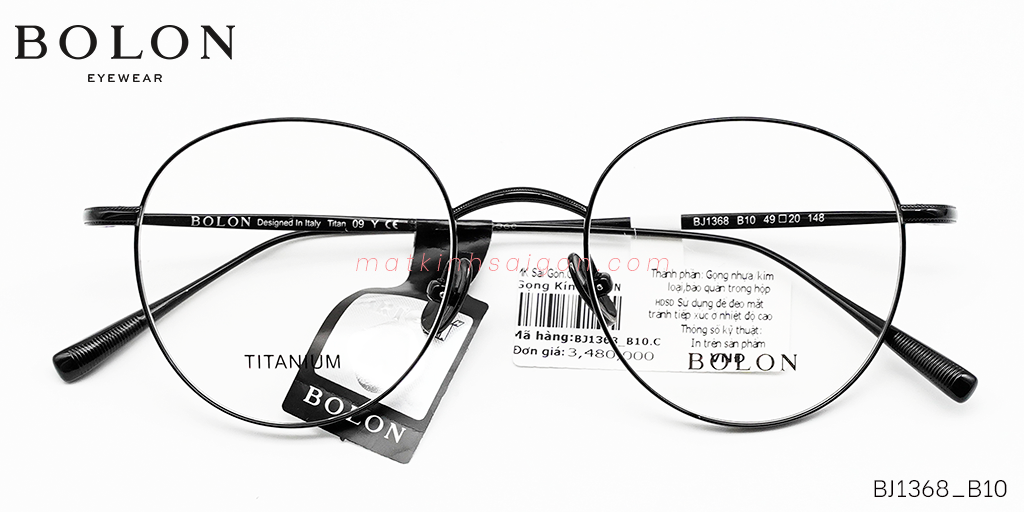 GỌNG KÍNH TITANIUM BOLON BJ1368_B10 - Hover