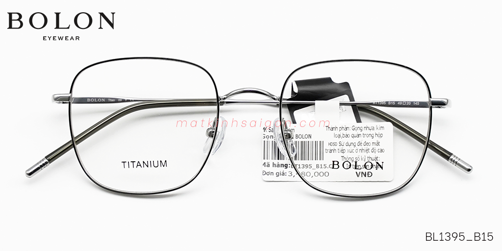 GỌNG KÍNH TITANIUM BOLON BT1395_B15 - Hover