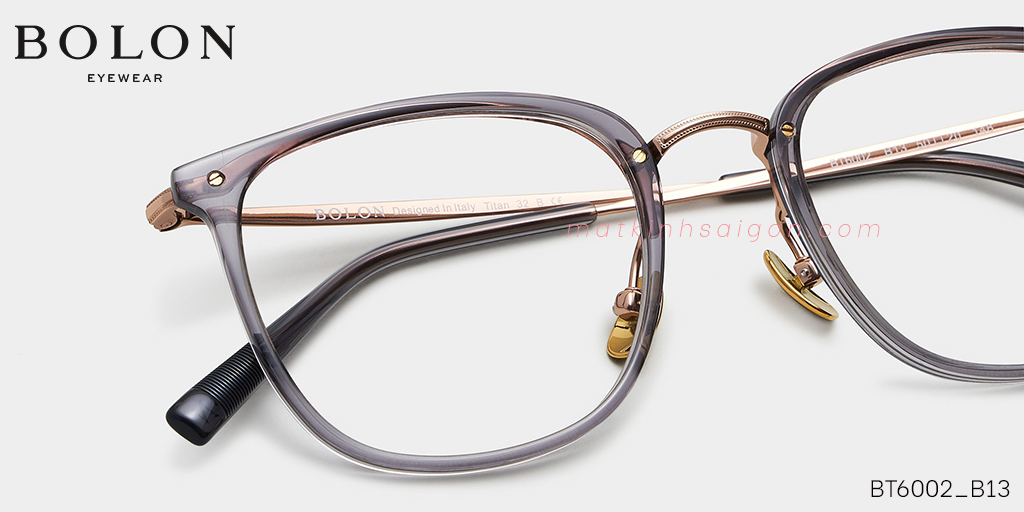 GỌNG KÍNH NHỰA HỢP KIM TITANIUM BOLON BT6002_13 - Hover