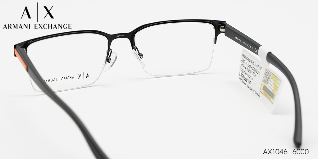 Gọng Kính Hợp Kim Armani Exchange AX1046_6000 - Hình 5