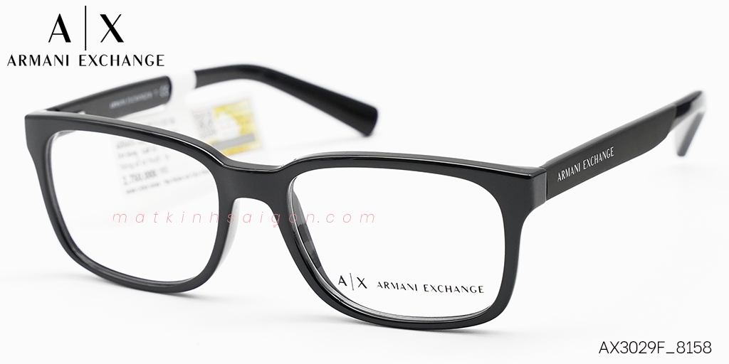 Gọng Kính Nhựa TR90 Armani Exchange AX3029F_8158