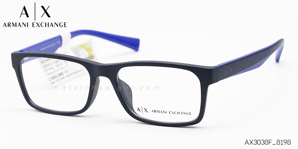 Gọng Kính Nhựa TR90 Armani Exchange AX3038F_8198