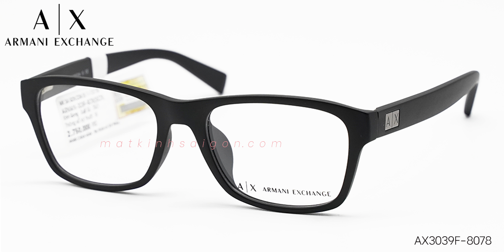 Gọng Kính Nhựa TR90 Armani Exchange AX3039F-8078