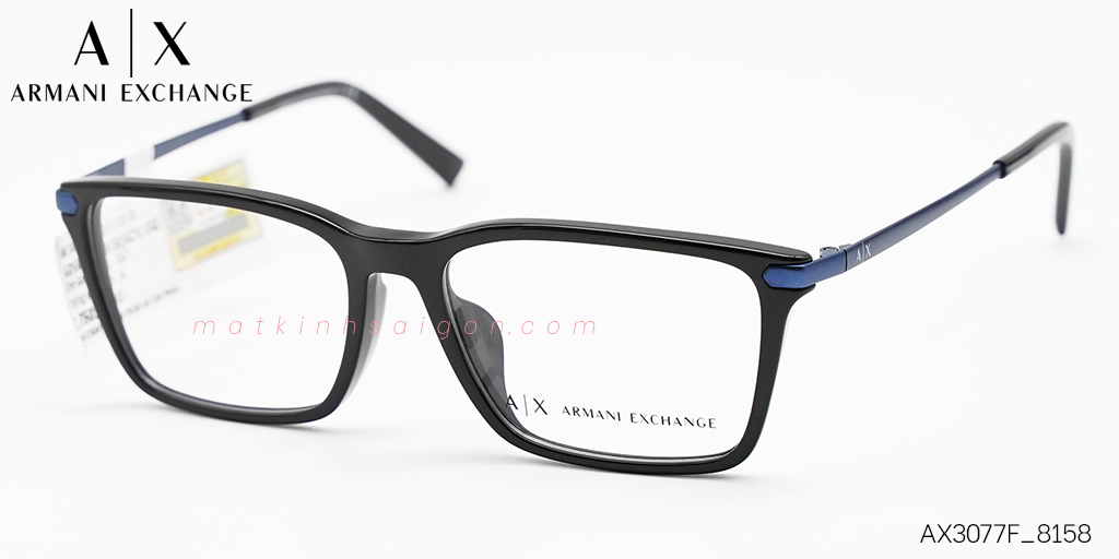 Gọng Kính Nhựa Hợp Kim Armani Exchange AX3077F_8158
