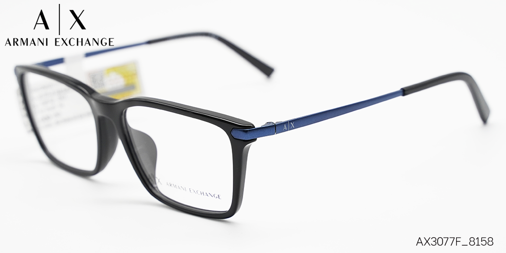 Gọng Kính Nhựa Hợp Kim Armani Exchange AX3077F_8158 - Hình 4