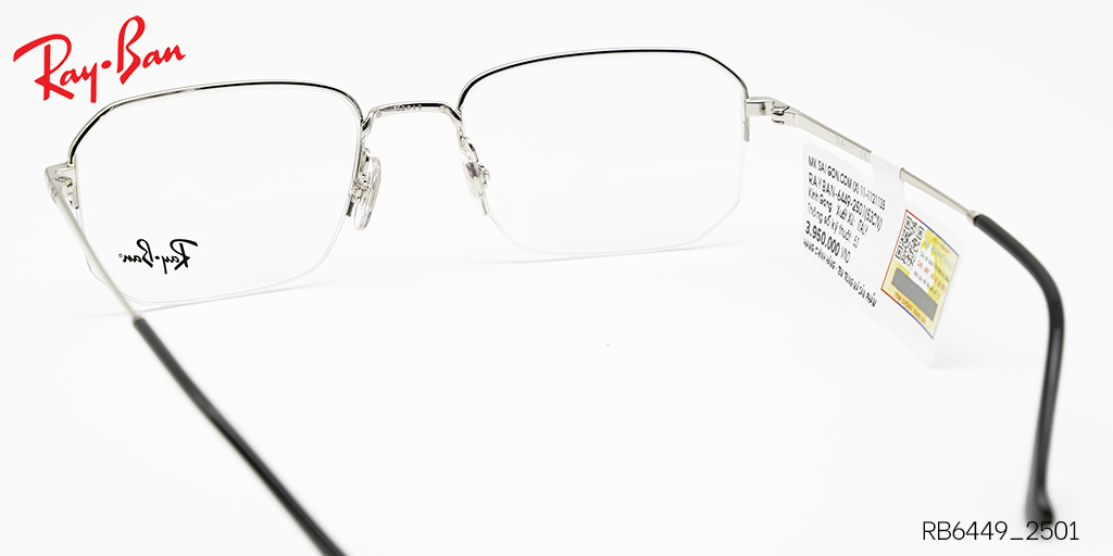 Gọng Kính Hợp Kim Metal RayBan RB6449_2501 - Hình 4