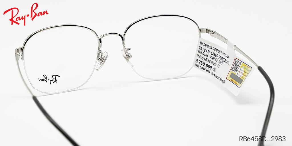 Gọng Kính Hợp Kim Metal RayBan RB6458D_2983 - Hình 5