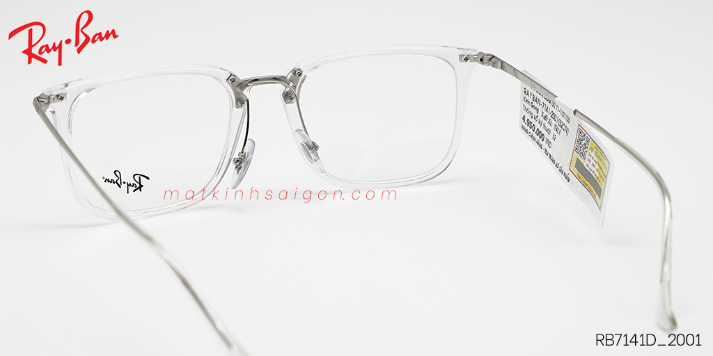 Gọng Kính Nhựa Hợp Kim RayBan RB7141_2001 - Hình 4