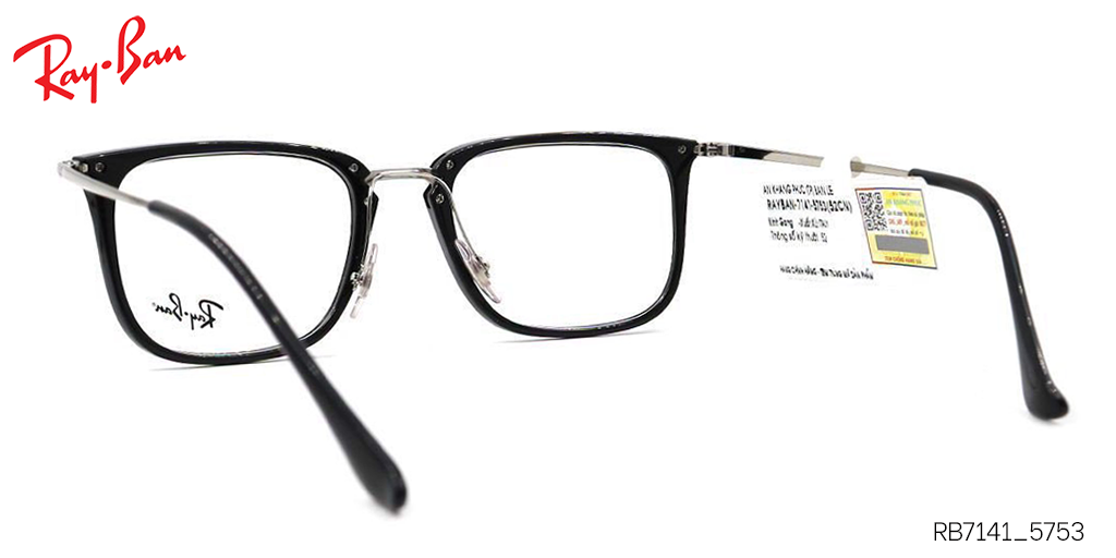 Gọng Kính Nhựa Hợp Kim RayBan RB7141_5753 - Hình 3