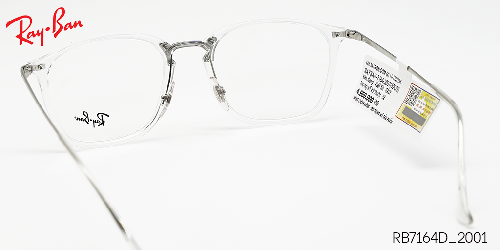 Gọng Kính Nhựa Hợp Kim RayBan RB7164_2001 - Hình 5